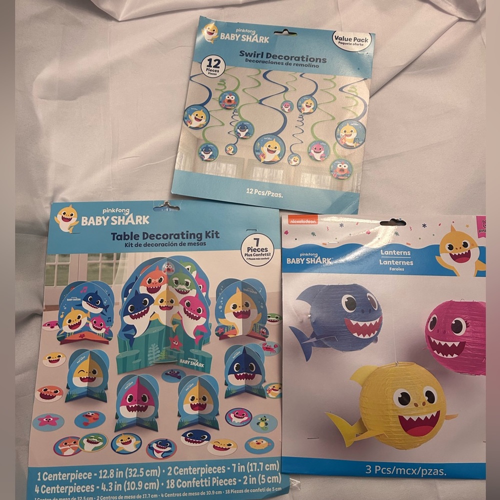 Baby Shark Party Supplies